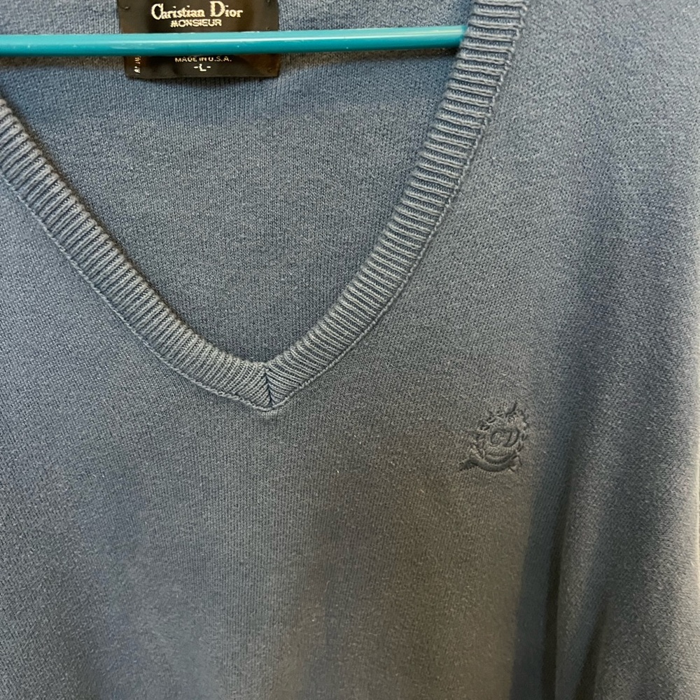 Vintage Christian Dior sweater size large